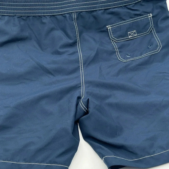 Men's Reyn Spooner Blue Fully Lined Swim/Board Shorts Size XL Nylon Pockets - Picture 9 of 10